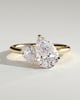Francesca - Double Pear Toi et Moi - 18k Yellow Gold