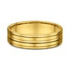 Gabriel Mens Wedding Ring - 9k Yellow Gold