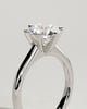 Gabrielle  6 Claw Solitaire - 18k White Gold