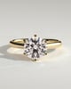 Gabrielle  6 Claw Solitaire - 18k Yellow Gold