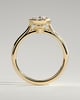 Gemma  Bezel Set Oval Solitaire - 18k Yellow Gold