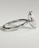 Genevieve  Marquise Solitaire - 18k White Gold