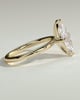Genevieve  Marquise Solitaire - 18k Yellow Gold