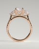 Ginny - Radiant Trilogy with Pav - 18k Rose Gold