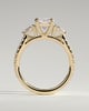 Ginny - Radiant Trilogy with Pav - 18k Yellow Gold