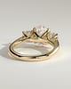 Grace  Trellis Oval Trilogy - 18k Yellow Gold