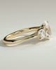 Grace  Trellis Oval Trilogy - 18k Yellow Gold