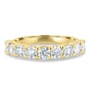Half Elizabeth - Half Eternity Ring - 18k Yellow Gold