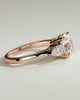 Halle - 4 Claw Basket Set Trilogy - 18k Rose Gold