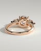 Halle - 4 Claw Basket Set Trilogy - 18k Rose Gold
