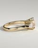 Halle - 4 Claw Basket Set Trilogy - 18k Yellow Gold