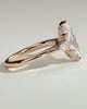 Hannah  Marquise Trilogy with Hidden Halo - 18k Rose Gold