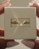Harper   Accent Stones Curved Wedding Ring Lifestyle Image