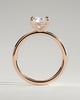Hazel - Cushion Solitaire - 18k Rose Gold