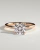 Hazel - Cushion Solitaire - 18k Rose Gold