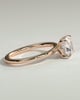 Hazel - Cushion Solitaire - 18k Rose Gold