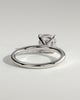 Hazel - Cushion Solitaire - 18k White Gold
