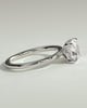 Hazel - Cushion Solitaire - 18k White Gold