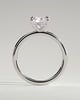 Hazel - Cushion Solitaire - 18k White Gold