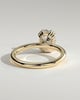 Helena  Elongated Cushion Solitaire with Triple-Split Claws - 18k Yellow Gold