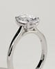 Hilary - 4 Claw Oval Solitaire - 18k White Gold
