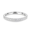 Ingrid  Full Pave Wedding Ring - 18k White Gold