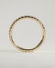 Ingrid - Classic Full Pave Band Wedding Ring - 18k Yellow Gold