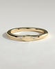 Initial Signet Ring - 18k Yellow Gold Lab Diamond