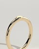 Initial Signet Ring - 18k Yellow Gold Lab Diamond