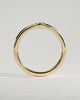 Initial Signet Ring - 18k Yellow Gold Lab Diamond