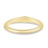Initial Signet Ring - 18k Yellow Gold Lab Diamond