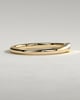 Initial Signet Ring - 18k Yellow Gold Lab Diamond
