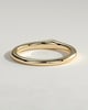 Initial Signet Ring - 18k Yellow Gold Lab Diamond