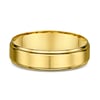 Isaiah Mens Wedding Ring - 9k Yellow Gold