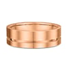 Jack Mens Wedding Ring - 9k Rose Gold