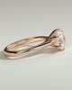 Jacqueline  6 Claw Round Solitaire - 18k Rose Gold