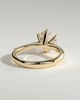 Jacqueline  6 Claw Round Solitaire - 18k Yellow Gold