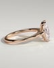 Jana - Double Setting Pear and Marquise Solitaires - 18k Rose Gold