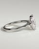 Jana - Double Setting Pear and Marquise Solitaires - 18k White Gold