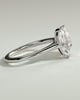 Jana - Double Setting Pear and Marquise Solitaires - 18k White Gold