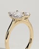 Jana - Double Setting Pear and Marquise Solitaires - 18k Yellow Gold