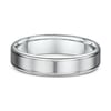 Jeremy Mens Wedding Ring - 9k White Gold