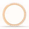 Joanna  Two Third Pave Wedding Ring - 18k Rose Gold