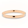 Joanna  Two Third Pave Wedding Ring - 18k Rose Gold