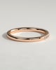 Joanna - Classic Two Third Pave Band Wedding Ring - 18k Rose Gold