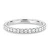Joanna  Two Third Pave Wedding Ring - 18k White Gold