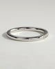 Joanna - Classic Two Third Pave Band Wedding Ring - 18k White Gold