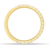 Joanna  Two Third Pave Wedding Ring - 18k Yellow Gold