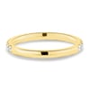 Joanna  Two Third Pave Wedding Ring - 18k Yellow Gold