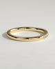Joanna - Classic Two Third Pave Band Wedding Ring - 18k Yellow Gold